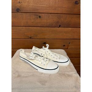 All Sport White canvas Sneakers Sz 43 (12.5)NWOT